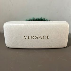 VERSACE-OFF WHITE SUNGLASSES CASE/